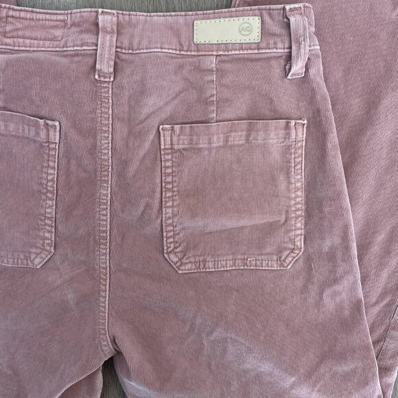Ag Kassie Corduroy Jeans- Pink - Picture 8 of 8